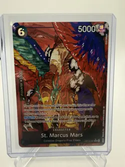 St. Marcus Mars (Alternate Art) OP13-091 Carrying On His Will Foil - Image 1