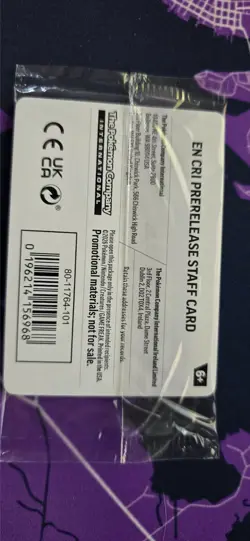 Pokemon Chaos Rising Staff Prerelease Promo Sealed Set Of 4 - Image 4