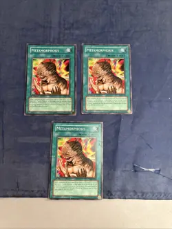 3x Metamorphosis - PGD-090 - Common - 1st Edition - MP/HP- Yugioh - GOAT Format - Image 1