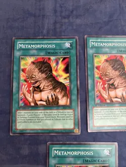 3x Metamorphosis - PGD-090 - Common - 1st Edition - MP/HP- Yugioh - GOAT Format - Image 3