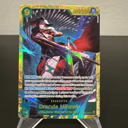 One Piece Dracule Mihawk OP14-119 SEC English NM - Image 1