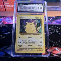 Pokemon TCG CGC 10 2023 Trading Card Game Classic Pikachu 008/034 Holo EN - Image 1