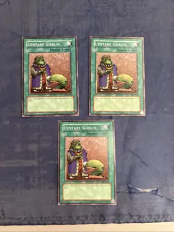 3x Yugioh Upstart Goblin MRL-033 Common LP - Image 1