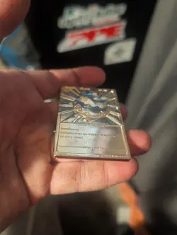 1999 Burger King Pokemon Togepi Card Pokeball Gold Plated Collectible - Image 3