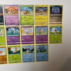 Pokemon Illustrator Asako Ito Art- 16 Card Lot NO DUPLICATES Knitted Art - Image 3