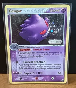 Gengar 5/92 Reverse Holo Stamped EX Legend Maker Pokemon Card 2006 LP - Image 1