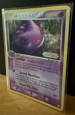 Gengar 5/92 Reverse Holo Stamped EX Legend Maker Pokemon Card 2006 LP - Image 3