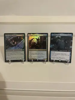 MTG Marvel Super Heroes Card Lot Of 3 Foils - Image 1