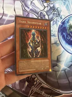 (47) Yugioh Dark Necrofear MC1-EN005 Secret Rare Master Collection 1 MP/LP - Image 2