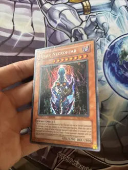 (47) Yugioh Dark Necrofear MC1-EN005 Secret Rare Master Collection 1 MP/LP - Image 4