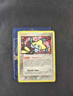 Jirachi 9/107 Deoxys Reverse Holo Pokemon Card - Image 1