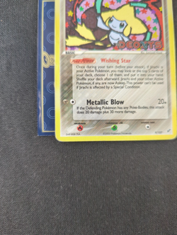 Jirachi 9/107 Deoxys Reverse Holo Pokemon Card - Image 3