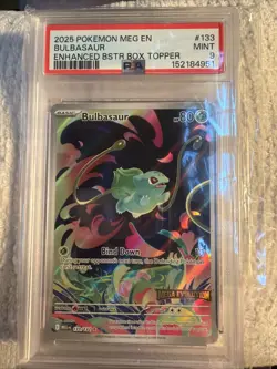 Pokemon TCG Meg Energy Bulbasaur Card 2025 en #133/132 - Image 1