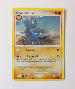 Cranidos DP07 Diamond and Pearl Cosmo Holo Promo Pokemon Card NM - Image 1