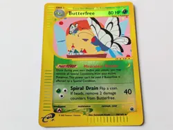 Butterfree 38/165 Expedition Base Set Reverse Holo Pokemon Card 2002 e-Reader - Image 1