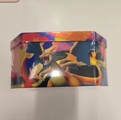 Pokemon Mega Charizard EX Promo Tin Box Sealed Trading Card Game - Image 4