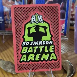 Bo Jackson Battle Arena First Edition Castler ICE Holo Card BLBF-524 power 90 - Image 2