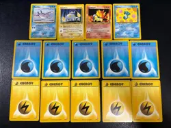WOTC Pokemon 2000 Neo Genesis Bundle Set 14 Vintage Pokemon Cards - Image 1