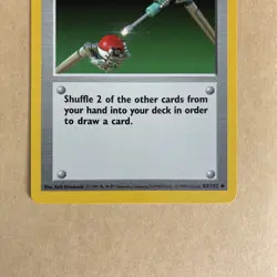 Maintenance SHADOWLESS Base Set 83/102 Pokemon Card - LP - Image 3