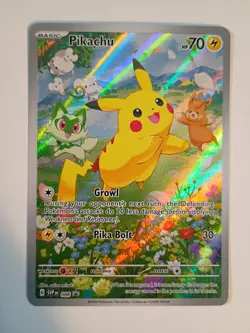 Pokemon Pikachu TCG SVP088 Black Star Promo Card NM/M Condition - Image 1