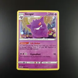 Gengar SWSH052 Pokemon Sword & Shield Black Star Promo Card - Image 1