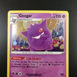 Gengar SWSH052 Pokemon Sword & Shield Black Star Promo Card - Image 2