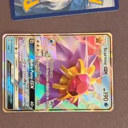 Pokemon TCG Kingdra GX 18/70 + Starmie GX 14/68 Holo English 2-Card Lot - Image 4