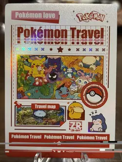 Pokemon Travel ZR-009 Non TCG Chinese Mengka Collectible Card - Image 1