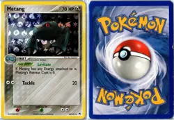 Pokemon Card - Metang 44/101 Hidden Legends 2004 Uncommon Reverse Holo HP - Image 3