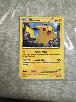 Pokemon TCG XY89 Pikachu Black Star Promos Holo Card 2015 - Image 1
