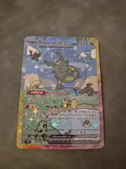 Rayquaza EX Pokemon Card Display Art Card - Image 1