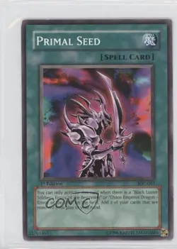Primal Seed 1st Ed. YuGiOh Invasion of Chaos #IOC-042 2004 READ - Image 1