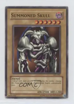 Summoned Skull Unlimited YuGiOh Starter Deck Yugi Evolution #SYE-005 2004 - Image 1