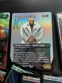 Magic The Gathering MARVEL SUPER HEROS Card Lot Of 14 Kingpin The Thing - Image 3