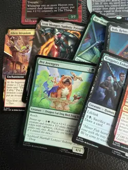 Magic The Gathering MARVEL SUPER HEROS Card Lot Of 14 Kingpin The Thing - Image 4