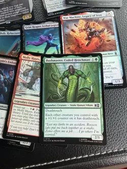 Magic The Gathering MARVEL SUPER HEROS Card Lot Of 14 Kingpin The Thing - Image 5