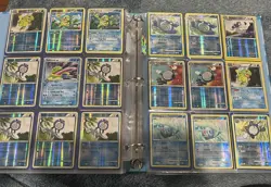 Vintage Pokemon Binder Collection Lot Cards Holo Vintage EX LV X Rayquaza Delta - Image 4