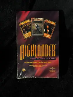 Highlander TCG Sealed Booster Box 30 Packs 15 Cards Per Pack Vintage Trading Car - Image 1