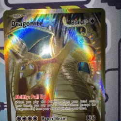 Pokemon TCG Dragonite EX Full Art Ultra Rare Card 106/108 Evolutions Full Holo - Image 3