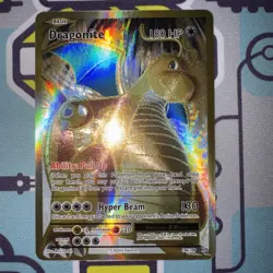 Pokemon TCG Dragonite EX Full Art Ultra Rare Card 106/108 Evolutions Full Holo - Image 4