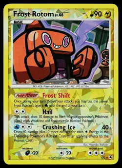 Pokemon Card - Frost Rotom Rising Rivals RT2/111 Reverse Holo Rare - Image 1