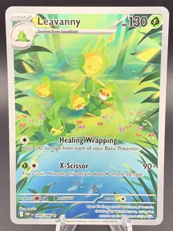 Pokemon TCG Leavanny White Flare Illustration Rare Card 089/086 NM/M - Image 1