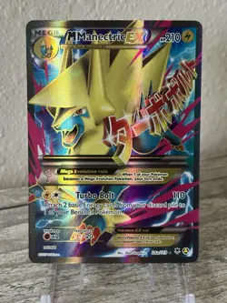 M Mega Manectric EX 24a/119 Phantom Forces Full Art Ultra Rare Pokemon Card - Image 1