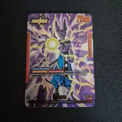 Beerus Leader Alt Art Secret Rare FB01-002 Dragon Ball Fusion World Card English - Image 1