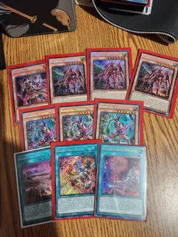 Yugioh Kashtira Regenesis Deck Core (Archfiend, Fenrir, Unicorn, + More - Image 1