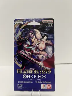 One Piece TCG: The Azure Sea's Seven Sleeved Booster OP-14 English 1 Pack - Image 1