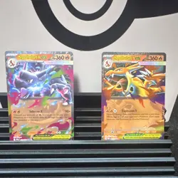 Pokemon TCG Mega Charizard X EX & Y EX Holo Promo 2-Card Lot 2016 013/094 - Image 4