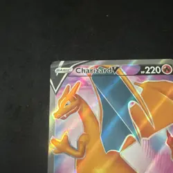 Pokemon TCG 2-Card Promo Lot Charizard V SWSH050 Holo & Charizard ex 056 - Image 4