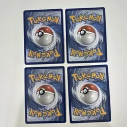 Pokemon TCG MEGA EX Full Art Holo 4-Card Lot - Image 2