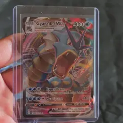 Pokemon TCG 8-Card Lot Gyarados VMAX Mega Greninja EX Calyrex V Full Art Holo - Image 5